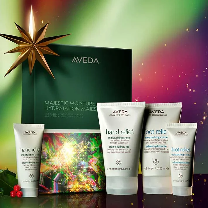 majestic moisture hand relief™ & foot relief™ essentials gift set