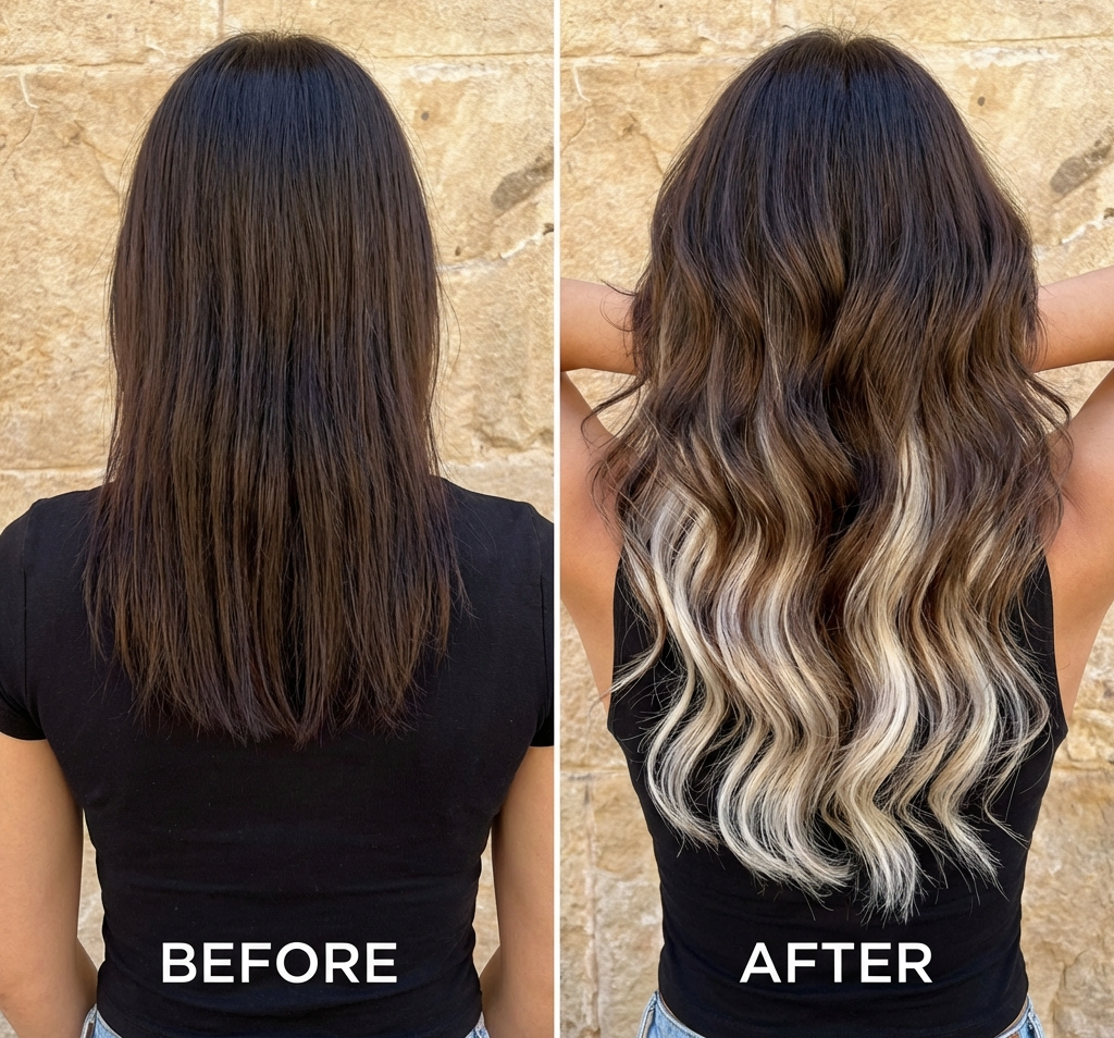 Vomor Extensions with Color Pops