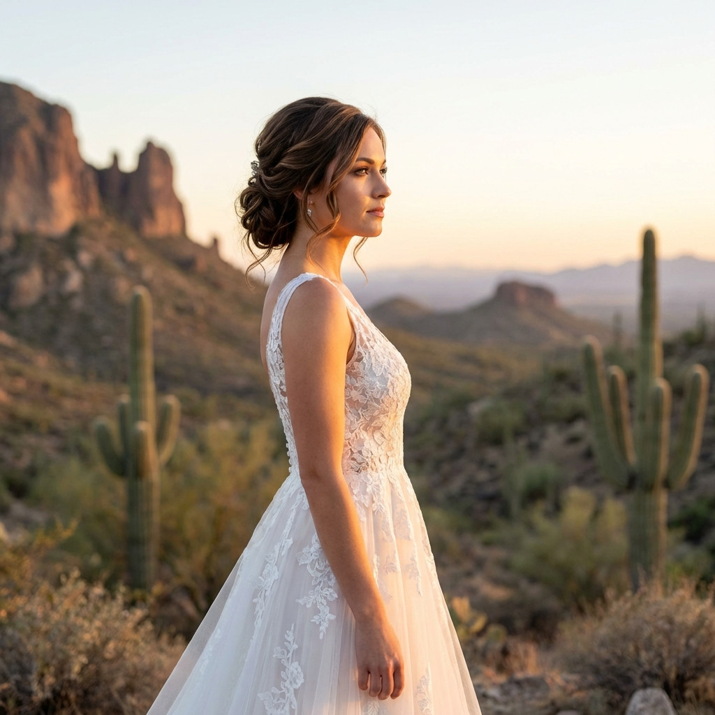 bridal hair Tucson