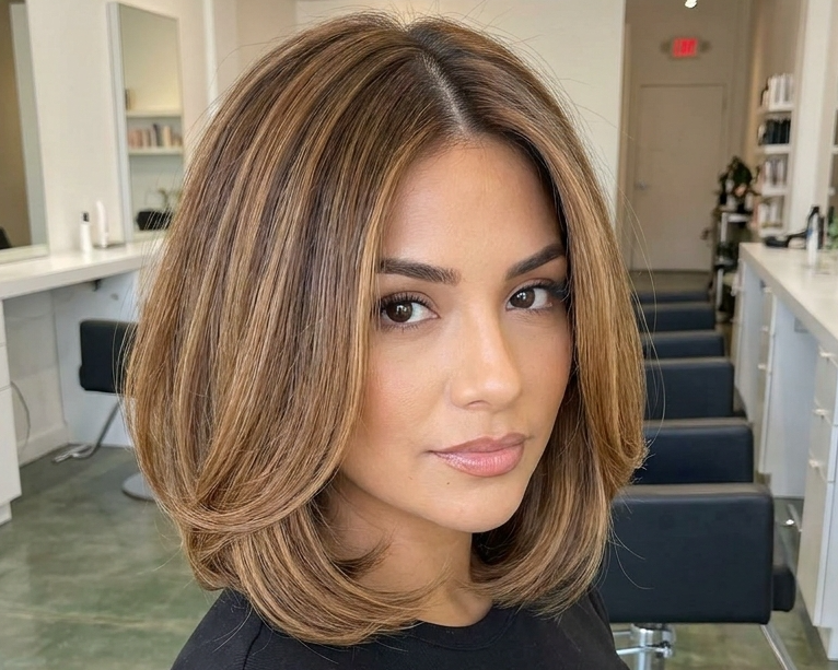 Butterfly Bob Haircut