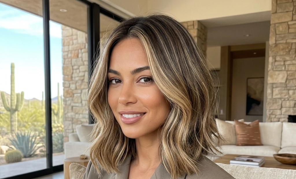 Face Frame Money Piece Hair Color