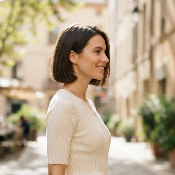 Jawline Bob Haircut Trends